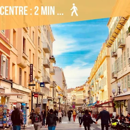 Apartament T1 Centre - Ideal Couple & Amis - Confort - Wifi - Calme - Climatisation - Coin Terrasse
