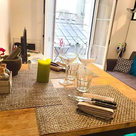 アパート T1 Centre - Ideal Couple & Amis - Confort - Wifi - Calme - Climatisation - Coin Terrasse ニース